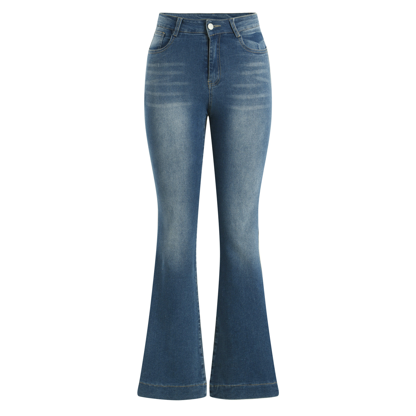 🧣🔥Módna novinka👖Námornícke nohavice so širokými nohavicami a reguláciou brucha