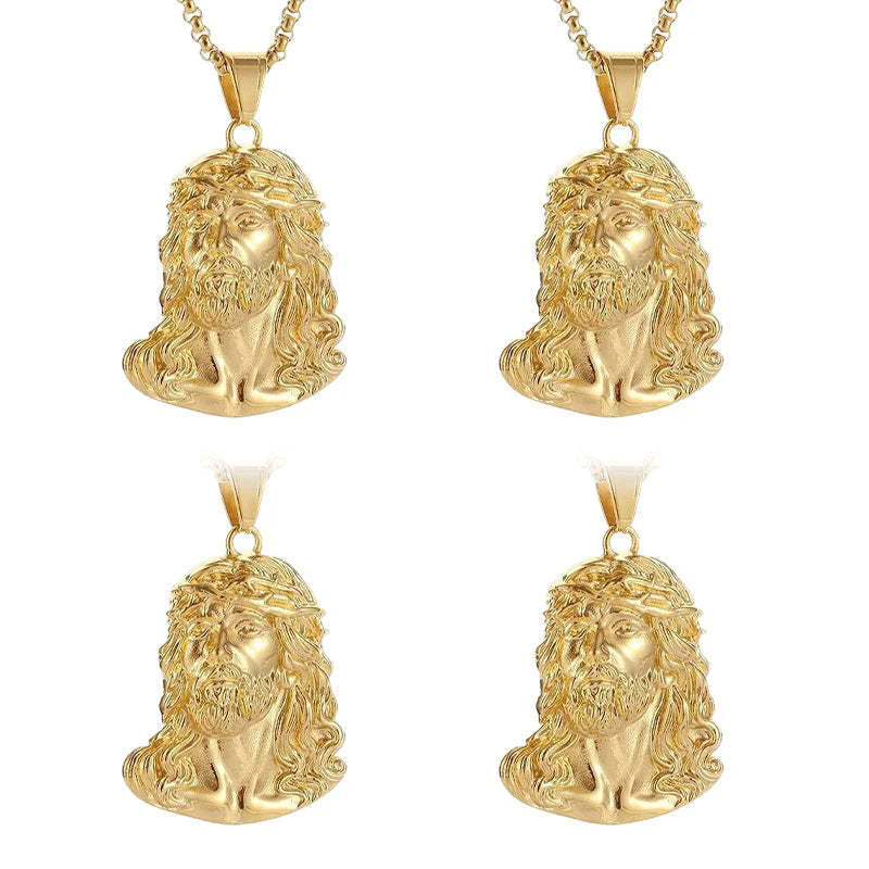 Náhrdelník s príveskom zobrazujúcim obraz Ježiša