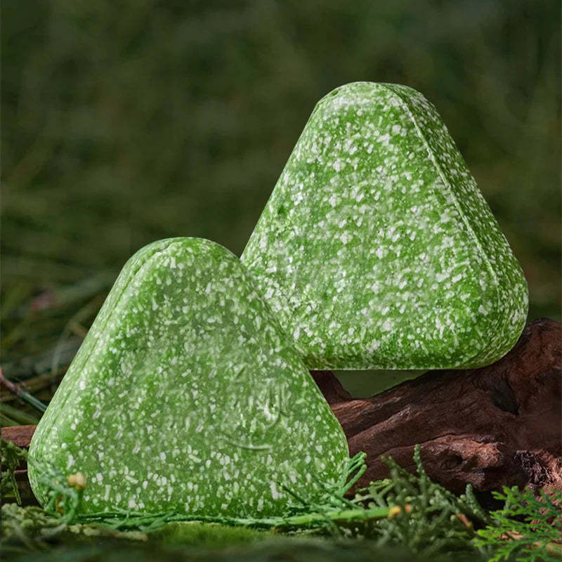 Usman Platycladus orientalis bylinné mýdlo pro růst vlasů, přírodní rostlinné šamponové mýdlo proti vypadávání vlasů, vyživuje vlasové kořínky