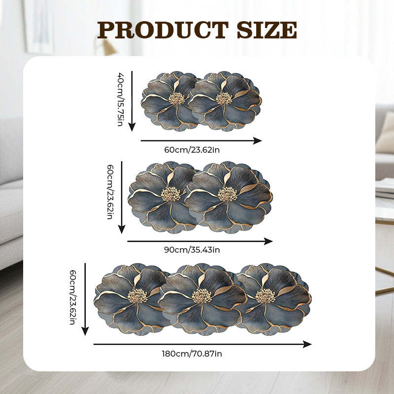 🔥40% zľava do vypredania zásob!🎉Rýchloschnúca kúpeľňová predložka s kvetinovým vzorom