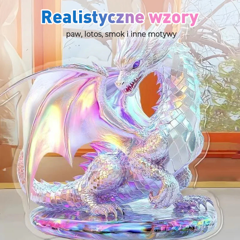 Farebné akrylové figúrky zvieratiek na váš stôl