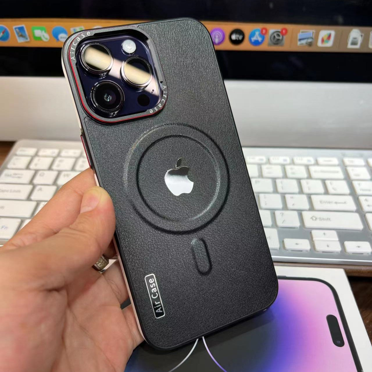 Magnetické puzdro, ktoré chráni váš iPhone pred poškodením (Bingkai Logan)