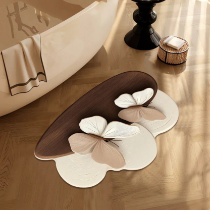 3D Realistisches Muster Rutschfeste Absorptionsmatte