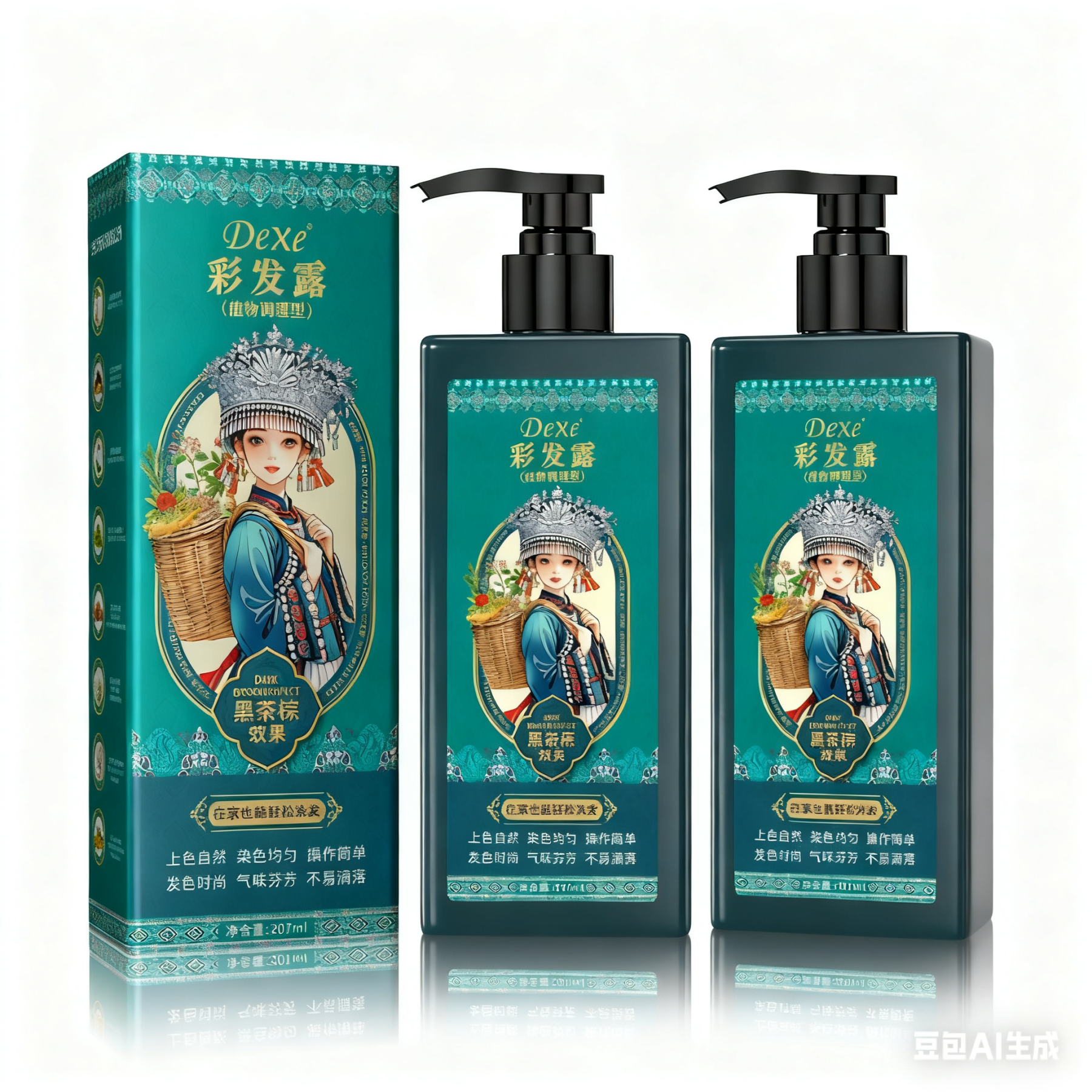 ✨🌿vlasová farba s rastlinnými výťažkami na šedivé vlasy