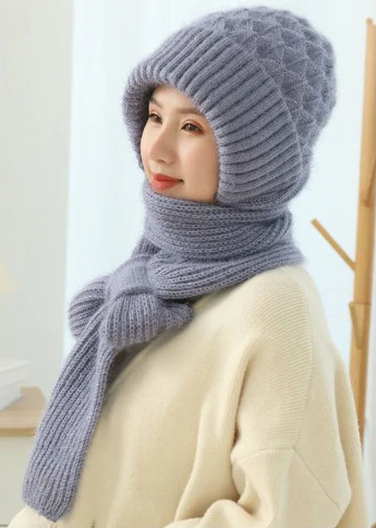 Integrovaná ochrana sluchu Vetruodolná čiapka Šatka