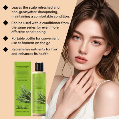 Výživný šampón pre suchú pokožku hlavy a poškodené vlasy