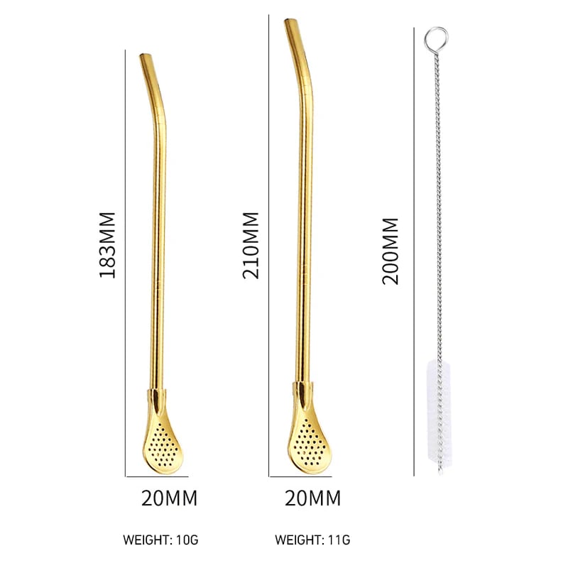 🔥Novinka 2025 | Slamková lyžička 2 v 1