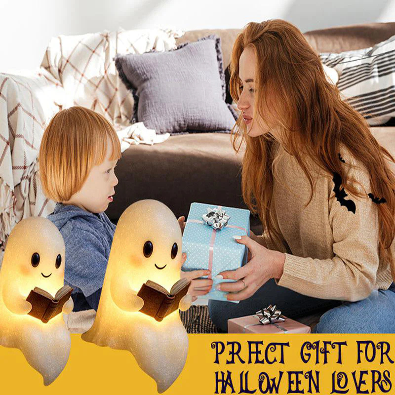 Roztomilé dekoratívne svetielka s duchmi na Halloween🌙