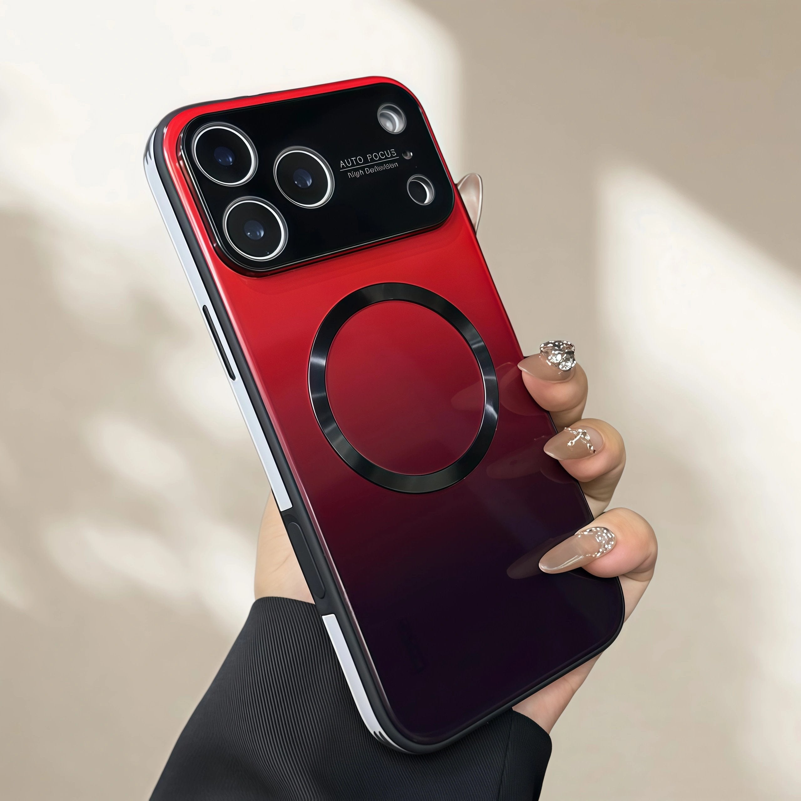 Puzdro na iPhone 17 Pro Max Gradient Glass - lesklé