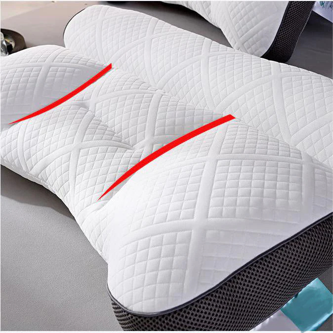 Ultra pohodlný ergonomický vankúš na podporu krku