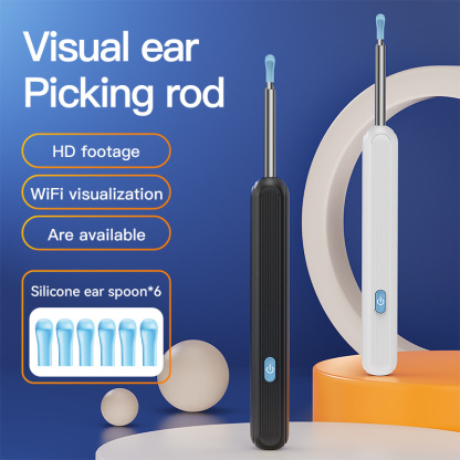 Wireless smart visual ear pick