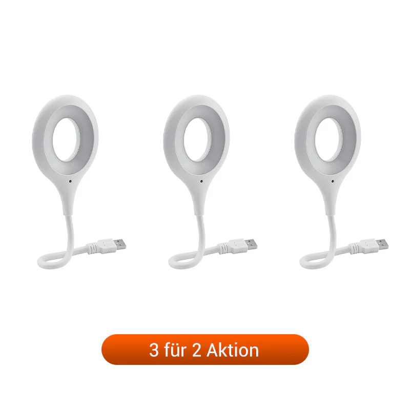 Hlasovo ovládaná LED USB lampa