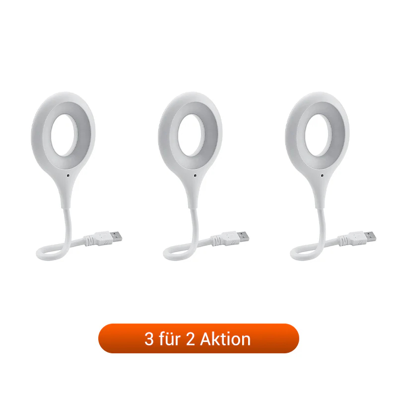 Hlasovo ovládaná LED USB lampa