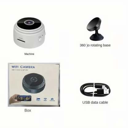 🔥360° bezpečnostná kamera