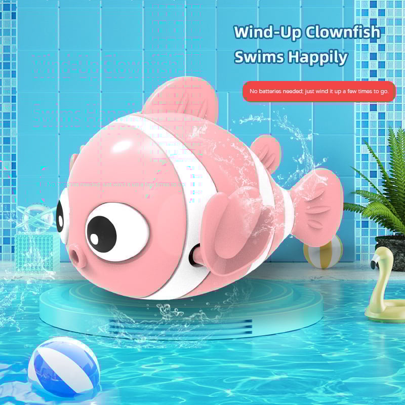 🐳Naťahovacia hračka na kúpanie v tvare klauna pre bábätká 🐟🐟🐟