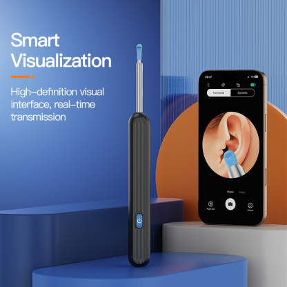 Wireless smart visual ear pick