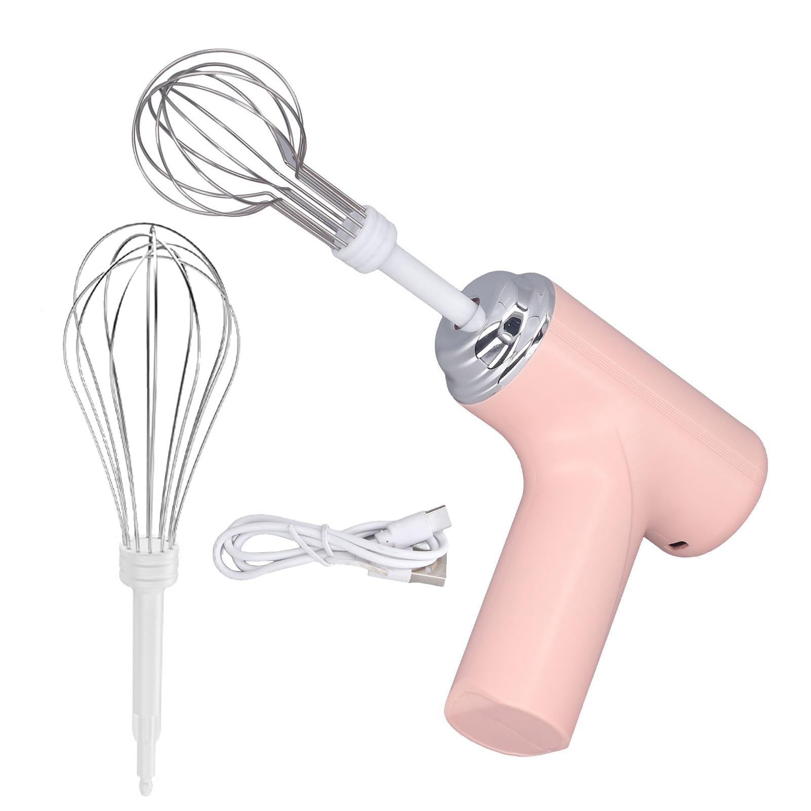 🍳 Vychutnajte si slobodu varenia bez kábla✨ Bezdrôtový ručný elektrický mixér – pre bezproblémové mixovanie bez neporiadku kedykoľvek a kdekoľvek! 🎉