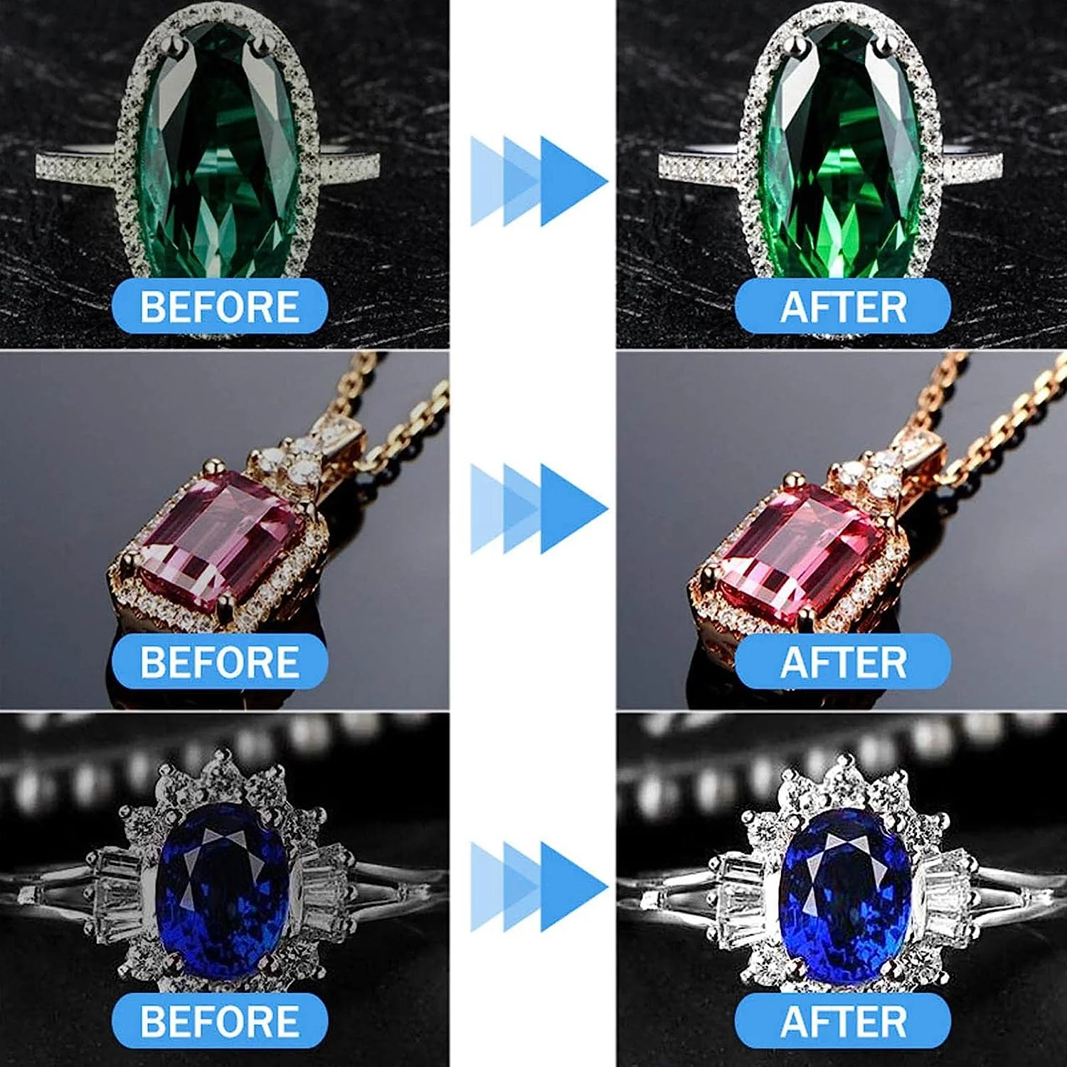 Čistiaci sprej na šperky - obnovuje lesk