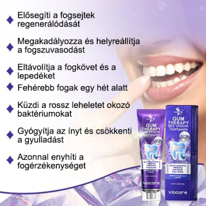 🌟Zubná pasta Rolimey® VioCore s včelím jedom