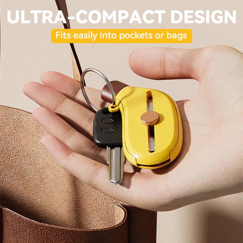 3 v 1 zasúvateľná mini škrabka na ovocie a nôž