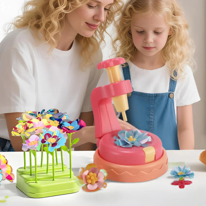 Sada na výrobu kvetinových kytíc pre deti