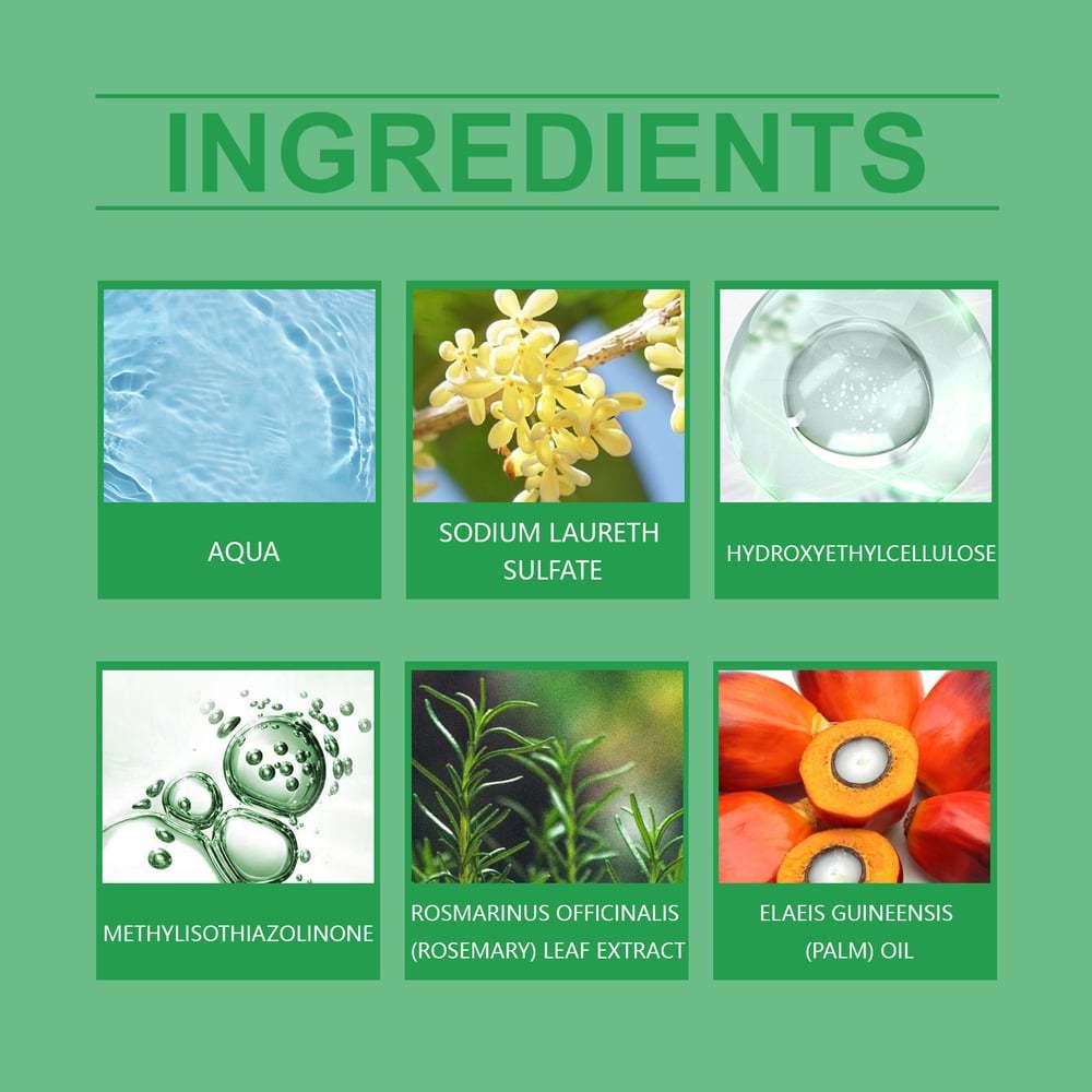 🌿Rozmarýnový šampon – rozlučte se s mastnými vlasovými kořínky! ✨