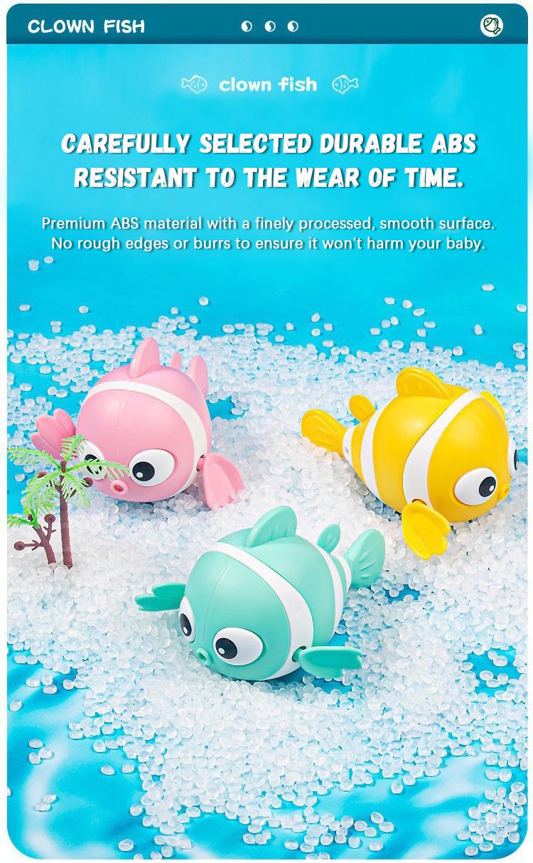 🐳Naťahovacia hračka na kúpanie v tvare klauna pre bábätká 🐟🐟🐟