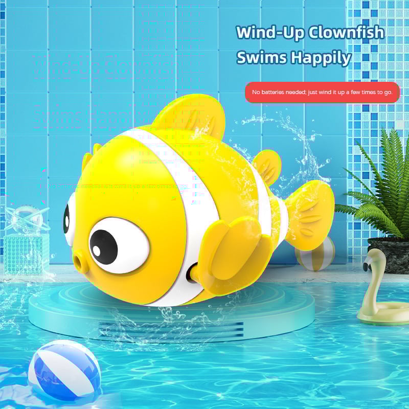 🐳Naťahovacia hračka na kúpanie v tvare klauna pre bábätká 🐟🐟🐟