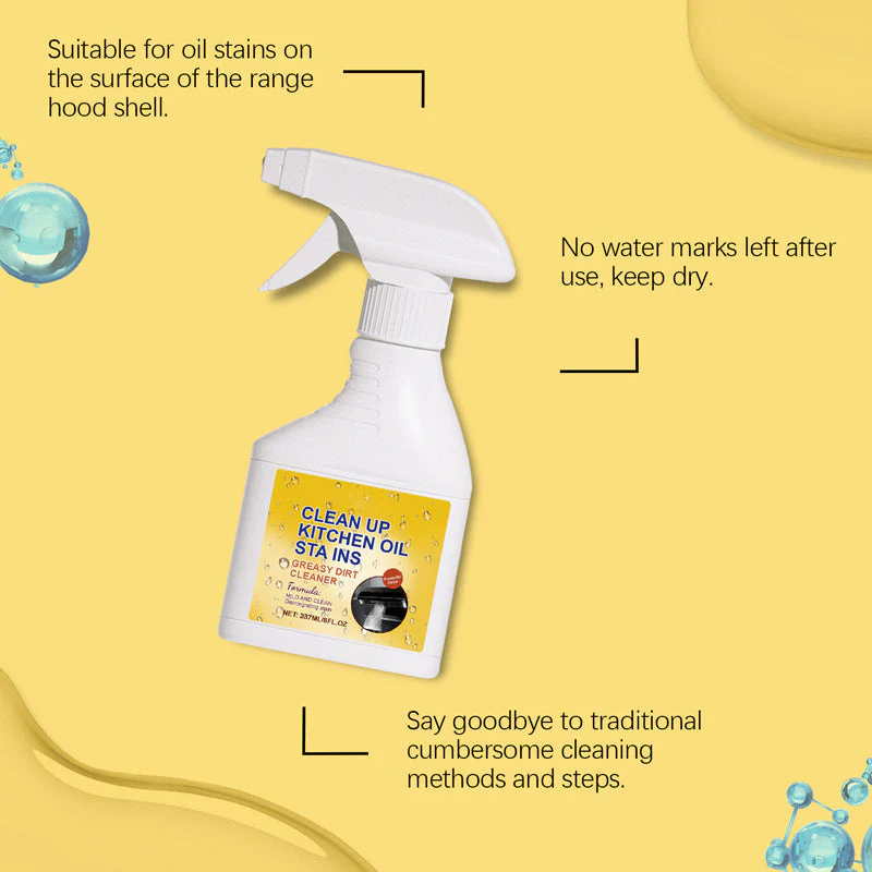 Silný čistiaci sprej do kuchyne