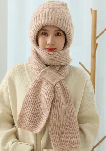 Integrovaná ochrana sluchu Vetruodolná čiapka Šatka