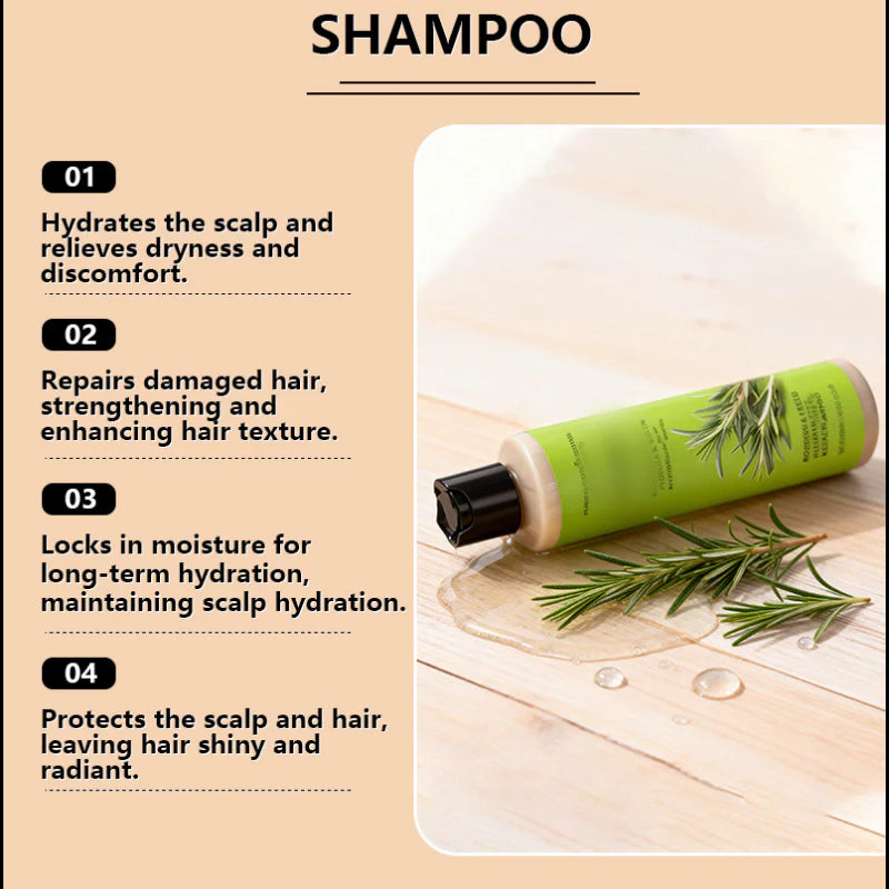 Výživný šampón pre suchú pokožku hlavy a poškodené vlasy