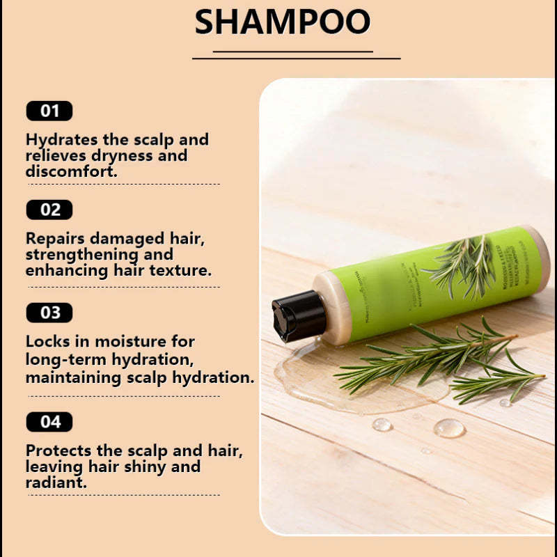 Výživný šampón pre suchú pokožku hlavy a poškodené vlasy