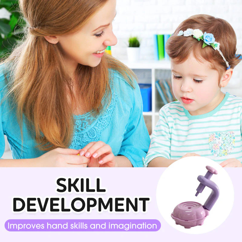 Sada na výrobu kvetinových kytíc pre deti