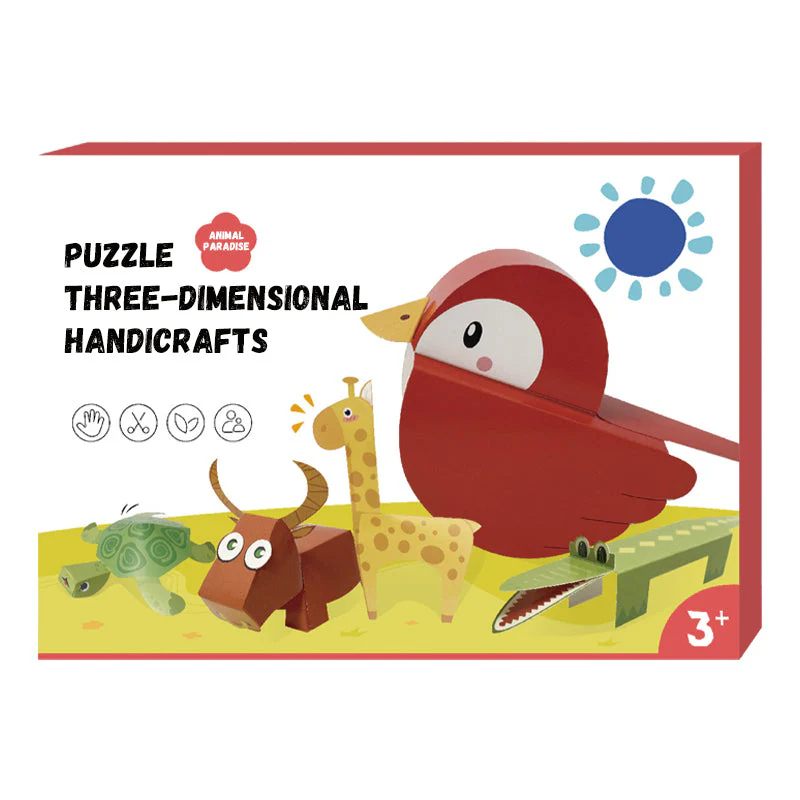 3D ručne vyrobená origami kniha