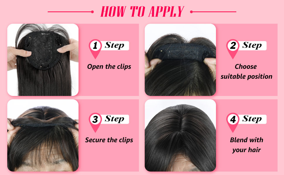 How to wear a hair tiopper