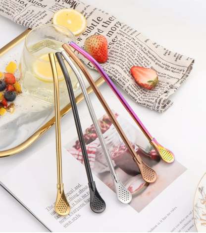 🔥Novinka 2025 | Slamková lyžička 2 v 1