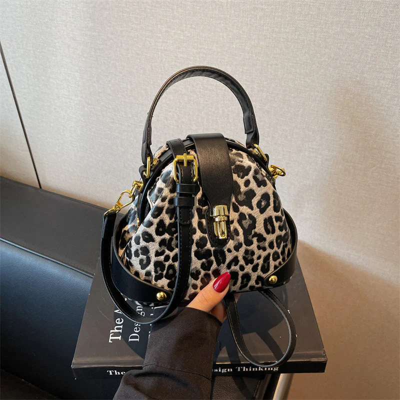 Módna farebne blokovaná kabelka cez telo