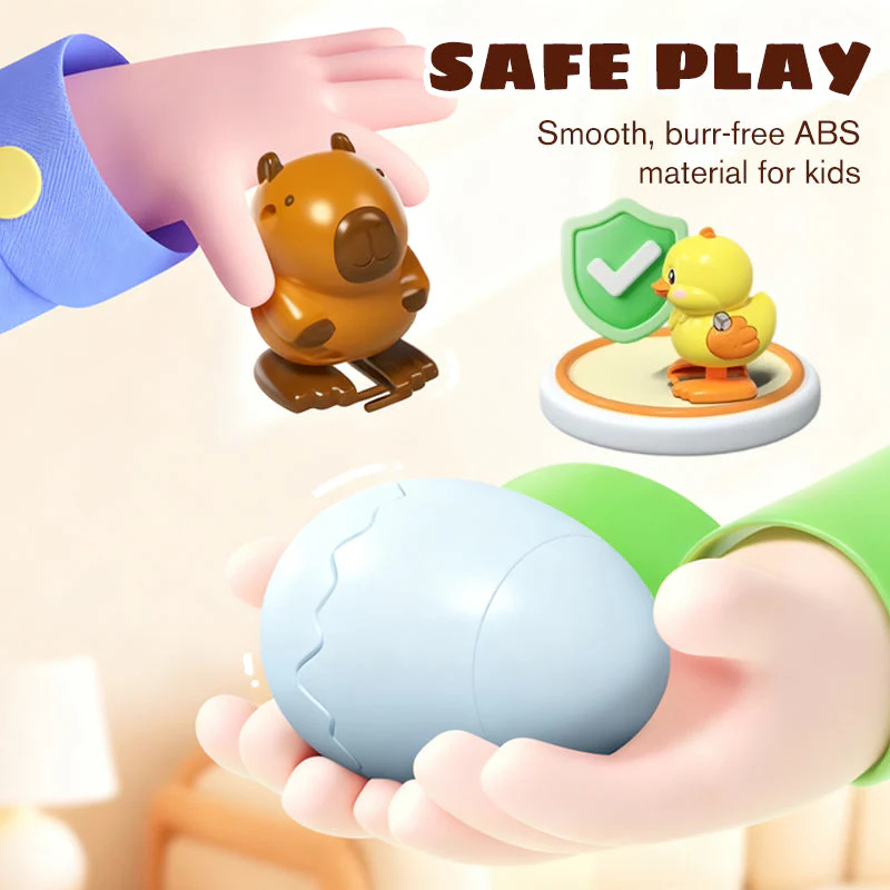 Detská slepá kombinovaná hra - kopanie vajec