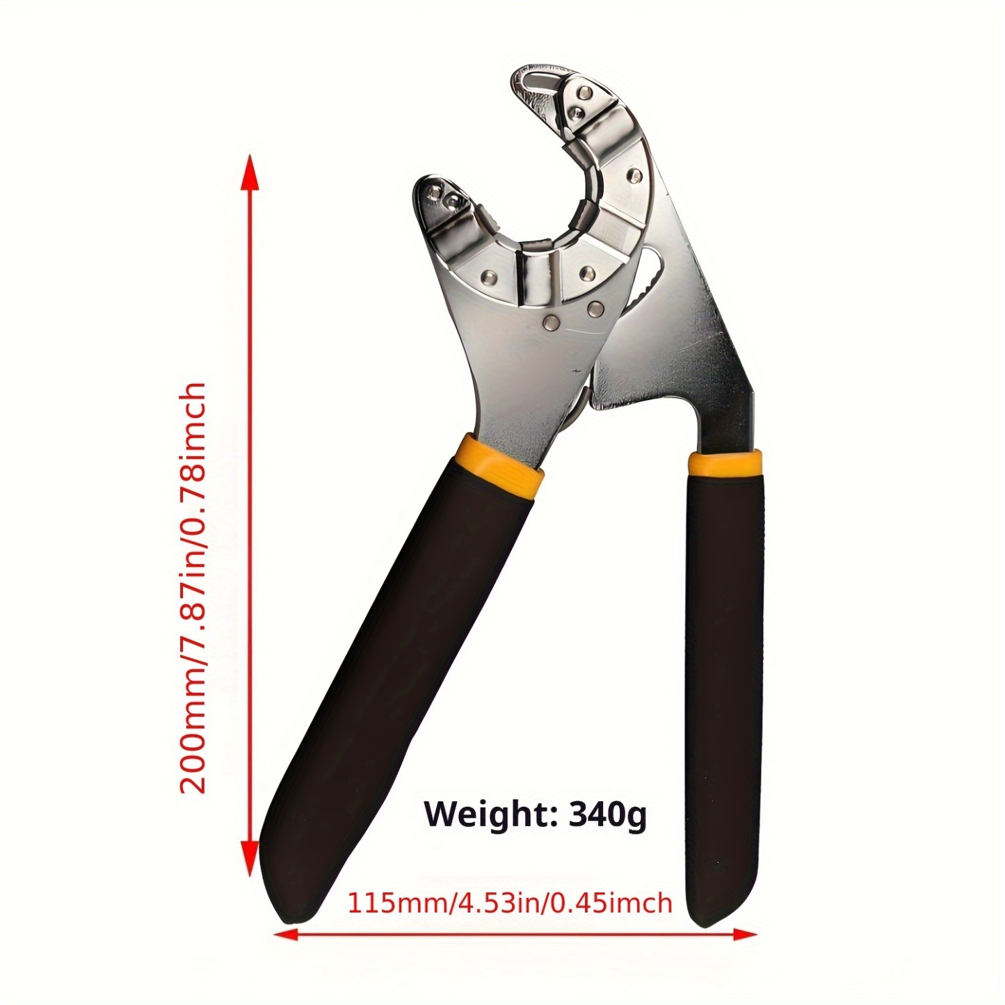 Nastaviteľný kľúč s funkciou otvárania magickej ruky pre uchopenie