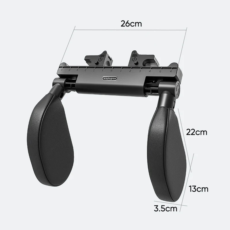 💥Opierka hlavy autosedačky vyrobená z 3D pamäťovej peny