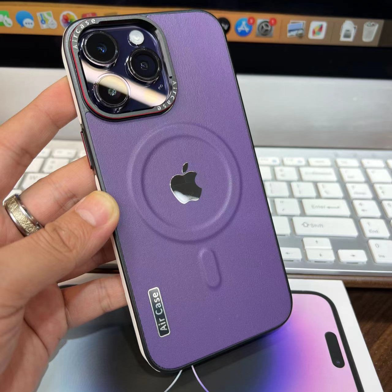 Magnetické puzdro, ktoré chráni váš iPhone pred poškodením (Bingkai Logan)