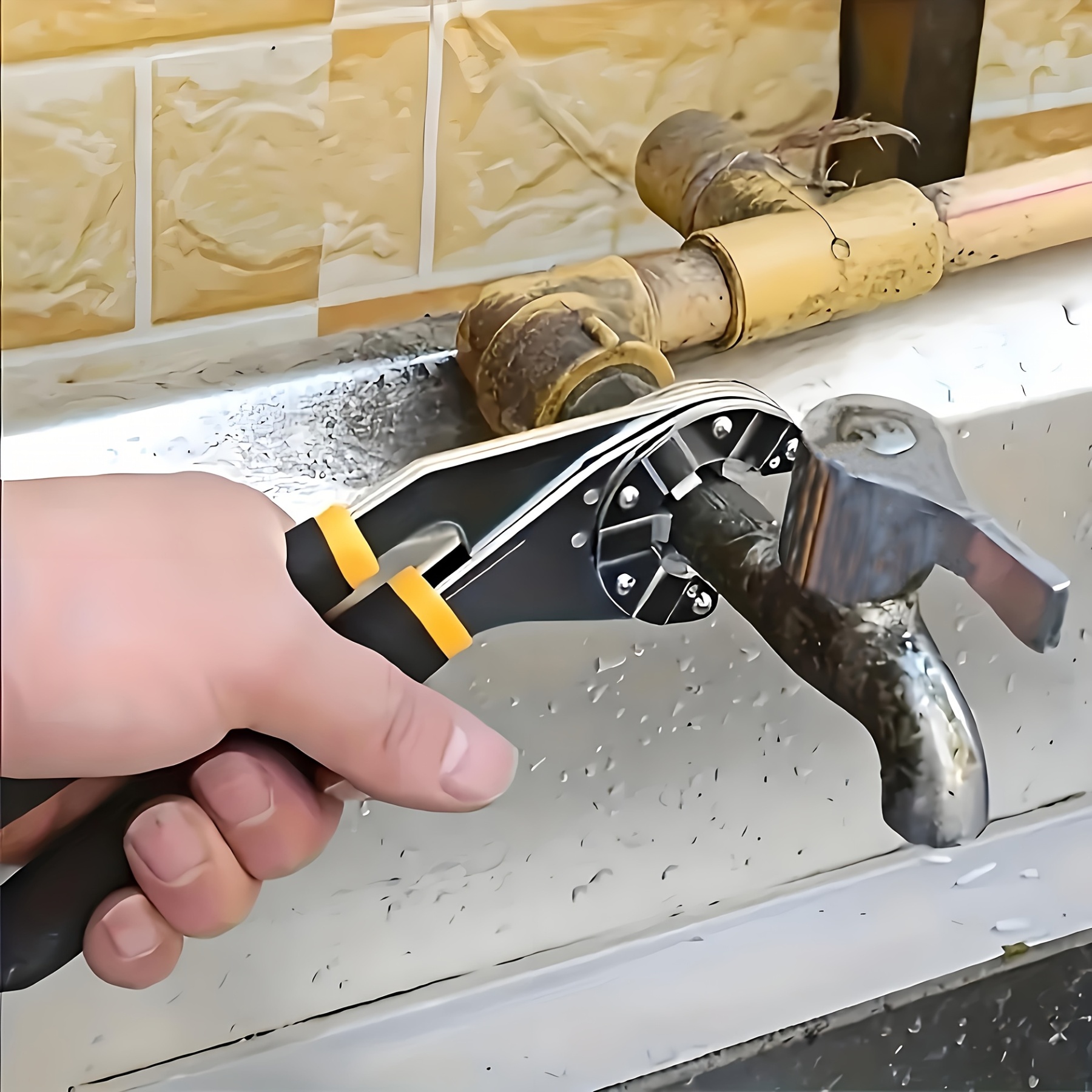 Nastaviteľný kľúč s funkciou otvárania magickej ruky pre uchopenie