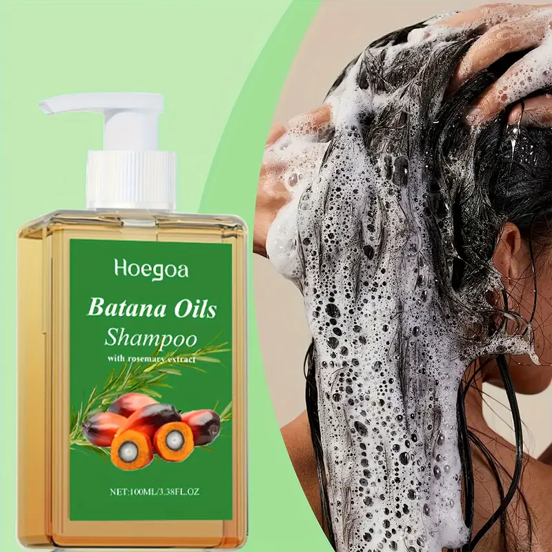 2pcs set of batana shampoo   cleaning batana oil hair   rich in batana oil and rosemary extract suitable for all hair types Product details 1