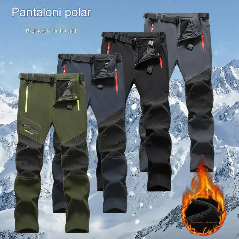 Vetruodolné turistické nohavice veľkej veľkosti👖