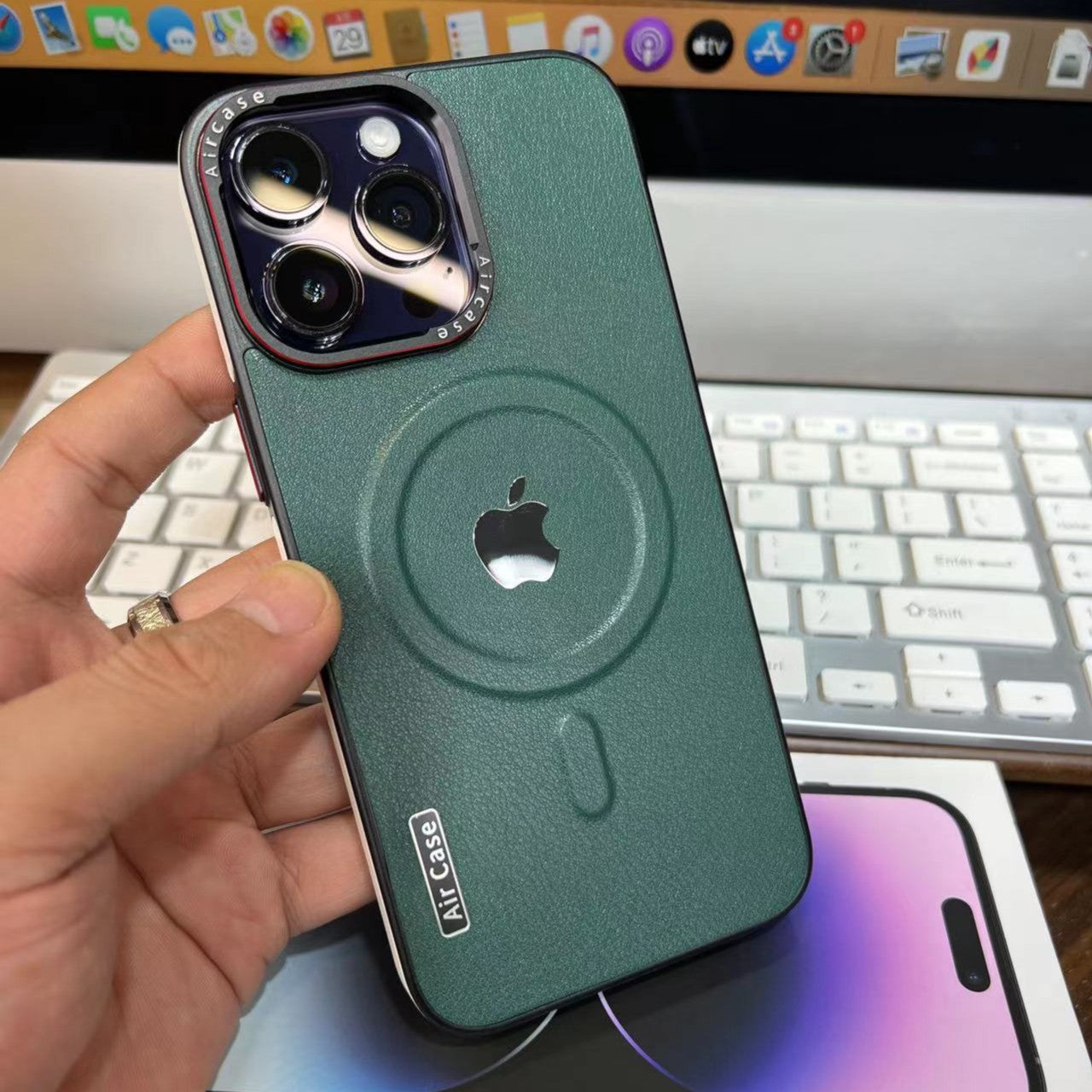 Magnetické puzdro, ktoré chráni váš iPhone pred poškodením (Bingkai Logan)