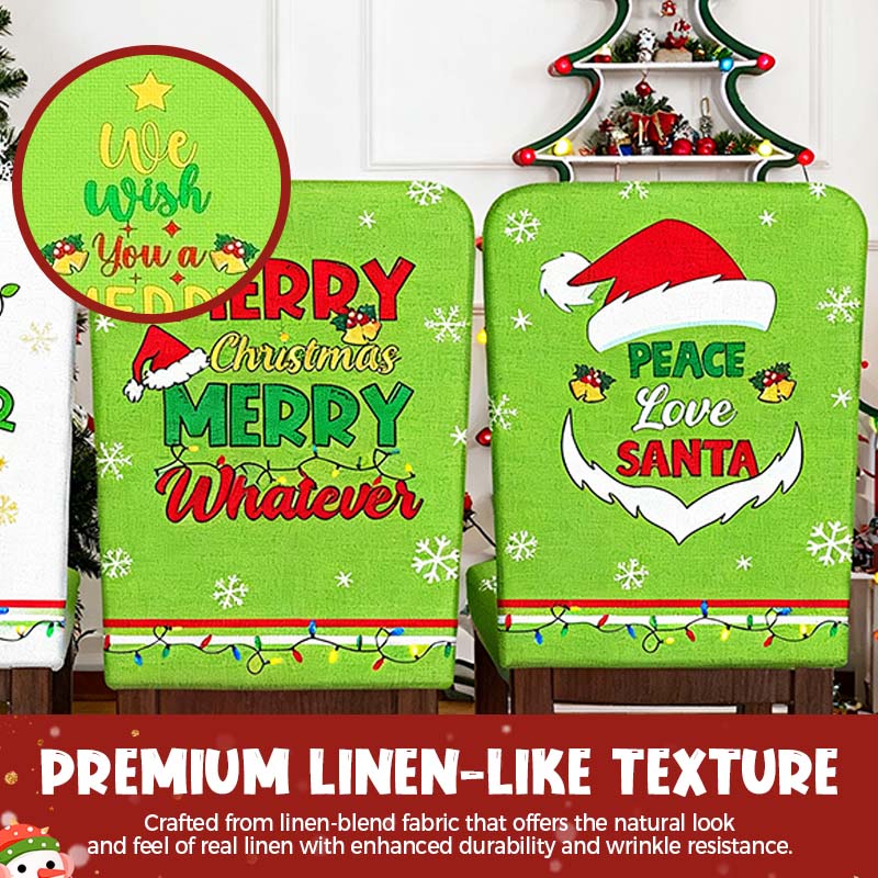 Kúpte 1 kus a získajte 1 kus zadarmo na 6 vianočných poťahov na stoličky