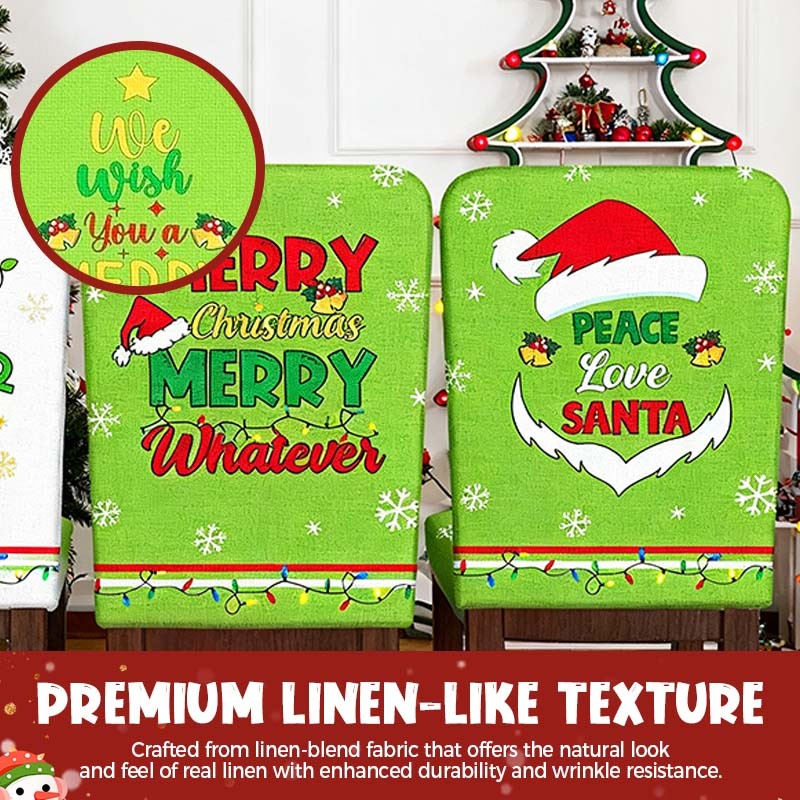 Kúpte 1 kus a získajte 1 kus zadarmo na 6 vianočných poťahov na stoličky