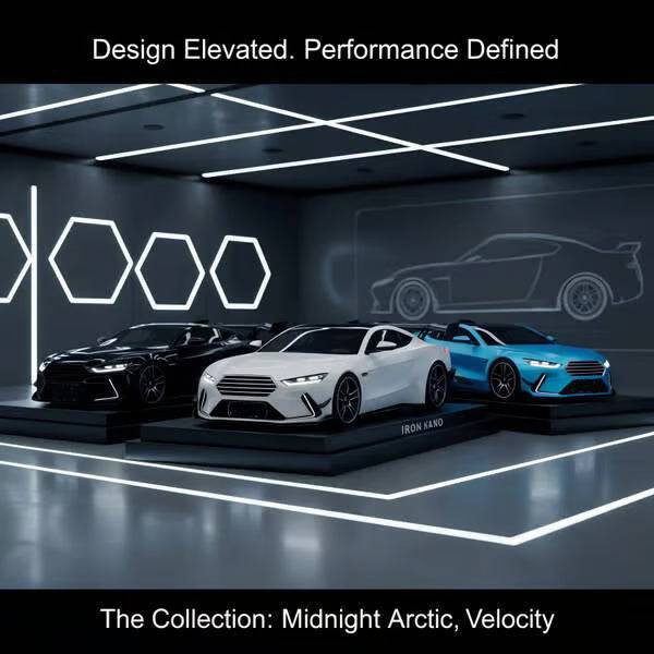 Svetelná dekorácia GTR Supercar