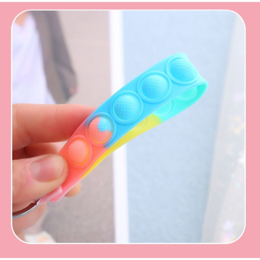 Space Rabbit Pimp Keychain