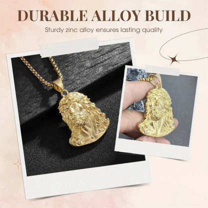 Náhrdelník s príveskom zobrazujúcim obraz Ježiša